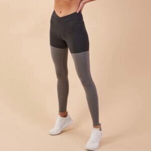 Gymshark Leggings Womens Small Crossover B-Waist Stretch Yoga Pilates Gym